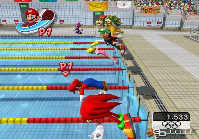 Mario y Sonic en los Juegos Ol&iacute;mpicos