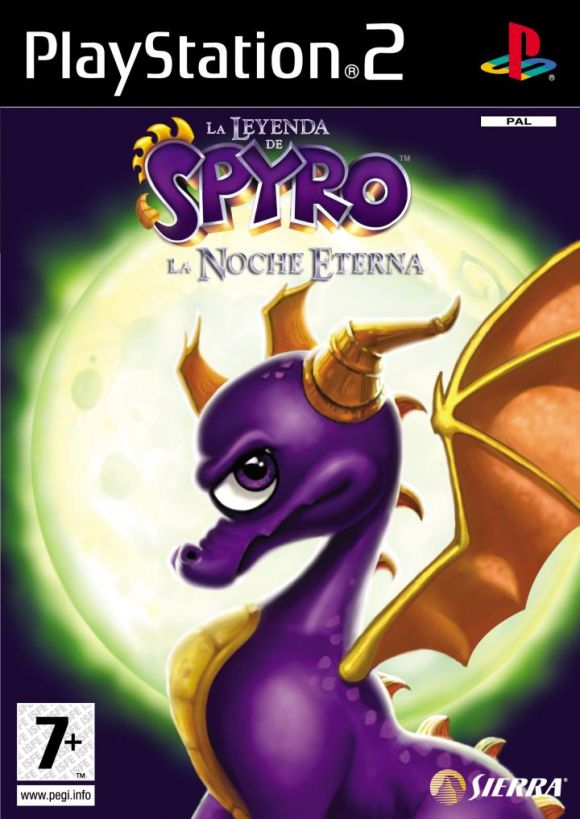 Carátula de Leyenda de Spyro: La Noche Eterna