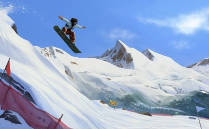 Shaun White Snowboarding