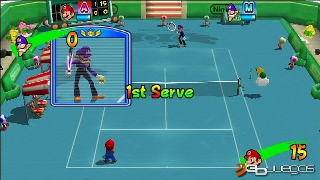 [WII] Mario Power Tennis [PAL][Español]