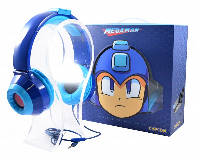 Atentos a los espectaculares auriculares oficiales de Mega Man