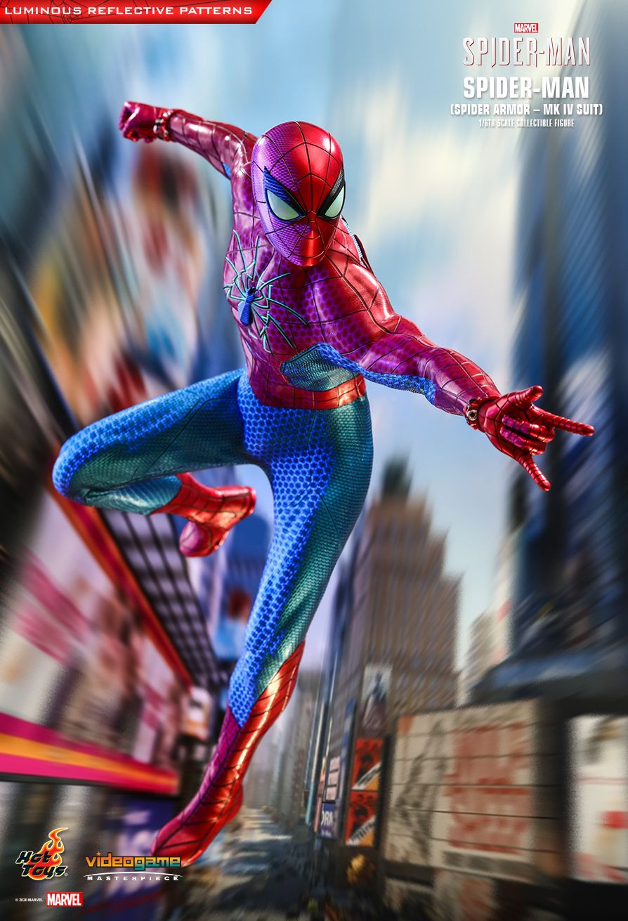 El Spider-Man de PS4 recibe una impresionante figura Hot Toys con