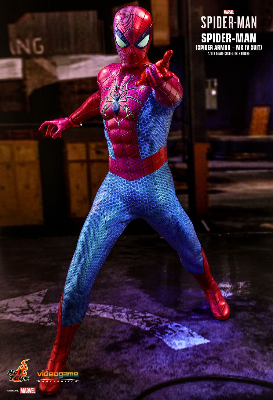 El Spider-Man de PS4 recibe una impresionante figura Hot Toys con