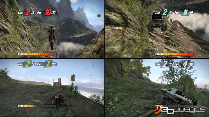 suelo Con qué frecuencia Palmadita Nuevas imagenes de MotorStorm 2 en PlayStation 3 › Juegos