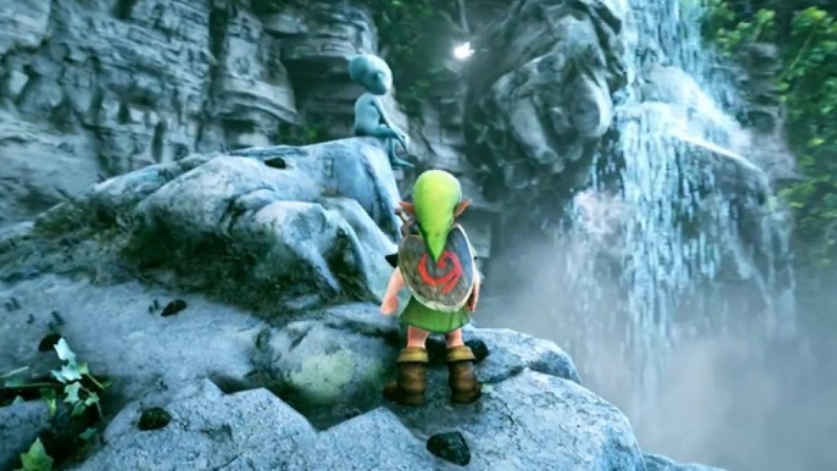 Así se verían los dominios Zora de The Legend of Zelda Ocarina of Time